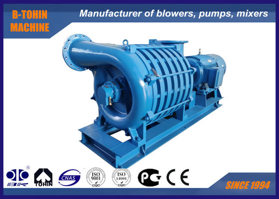 98KPA D30-(1.4-1.7) Série, soprador centrífugo multistágio com vazão de entrada de 30m³/min para flotação em mineração, compressor centrífugo