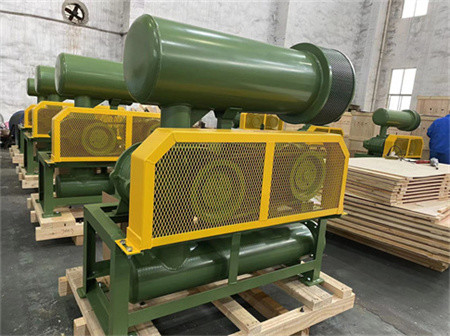 850-2000 RPM Força Aérea Verde 3 Lobe Blower para Proteção Ambiental