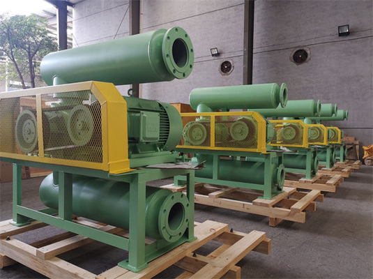 10" 80kpa 71.52m3/Min 132kw Ferro fundido Three Lobe Roots Blower