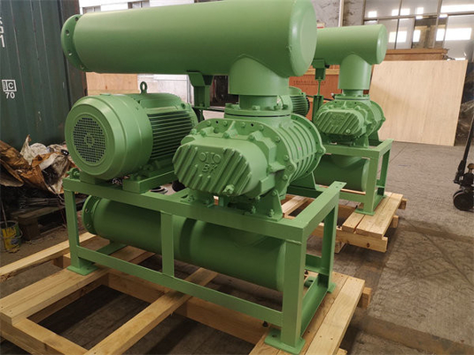 37kw 1450rpm 0,5 Bar 30m3/Min 6" Tratamento de esgoto Ar de arrefecimento Raízes Tipo de sopro