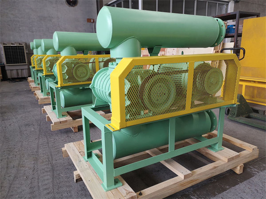 Ventilador giratório do lóbulo 60KPA três para o transporte do gás