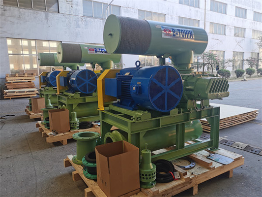 tri alta pressão do ventilador 80Kpa das raizes do lóbulo 1500rpm para a cultura aquática
