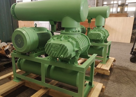 tri alta pressão do ventilador 80Kpa das raizes do lóbulo 1500rpm para a cultura aquática