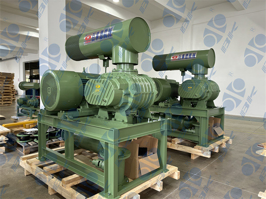 11kw 5.1m3/Min 60kpa enraíza o ventilador giratório 1750 RPM Dn65 3" do lóbulo capacidade pequena