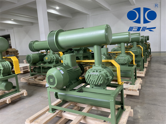 11kw 5.1m3/Min 60kpa enraíza o ventilador giratório 1750 RPM Dn65 3" do lóbulo capacidade pequena