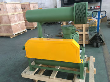 10-50 Kpa Exército Verde BK6015 Blower de Raízes de Três Lóbulos para Tratamento de Águas Residuais