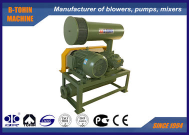 4.89-17.86m3/Min 100mm Port dia. Rotativo 10KPA - 50 KPA Tri Lobe Roots Blower Aerador confiável