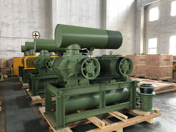 DN200 Blower de raízes de três lóbulos 30-132KW 80KPA Blower rotativo de arrefecimento de ar