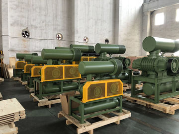 18.5KW 0,04Mpa Sopradora de raízes de três lóbulos Aplicação para transferência pneumática de pós, grãos etc.