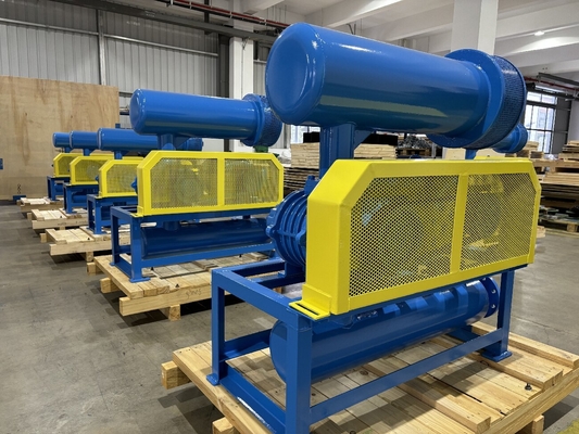 850-1800 ventilador de alta pressão das raizes do RPM para o tratamento da água e o transporte do alimento