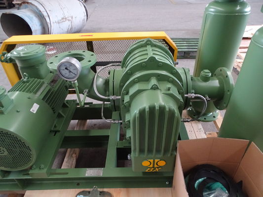 1500 rpm 10Kpa 2.67m3/min Tratamento térmico soprador de raízes com aço inoxidável