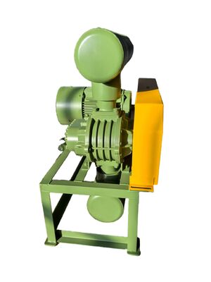 Bomba de vácuo soprador de raízes industrial com faixa de velocidade rotacional de 850 a 1800 rpm para entrega de ar a vácuo em diversos setores