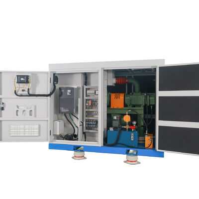 BLG160A,DN150,40-100KPa,2000-3300rpm,Flutor de parafuso de freqüência variável com ímã permanente com controle remoto inteligente PLC