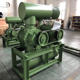Fluxo axial verde Blower de raízes de três lóbulos BK8024S 90KW Para tratamento de água