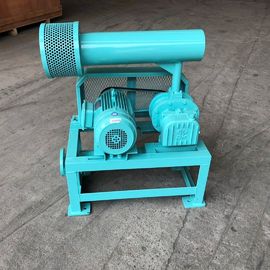 10KPA - 80KPA Pressão Blower de raízes de três lóbulos DN40 arrefecimento de ar, instalação vertical