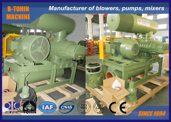 DN200 BKW9020S Blower de raízes de três lóbulos refrigerado a água