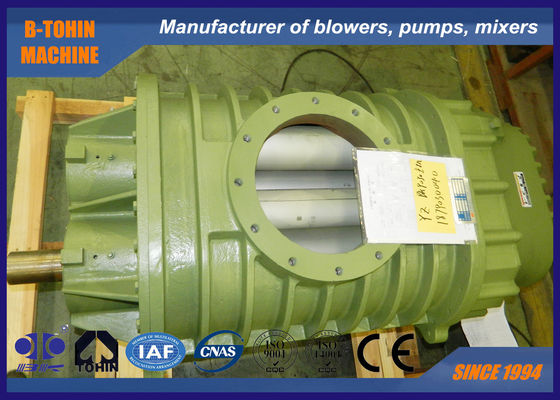 Bk9030S de alta potência 132kW Blower de raízes de três lóbulos para tratamento de água, tratamento de águas residuais