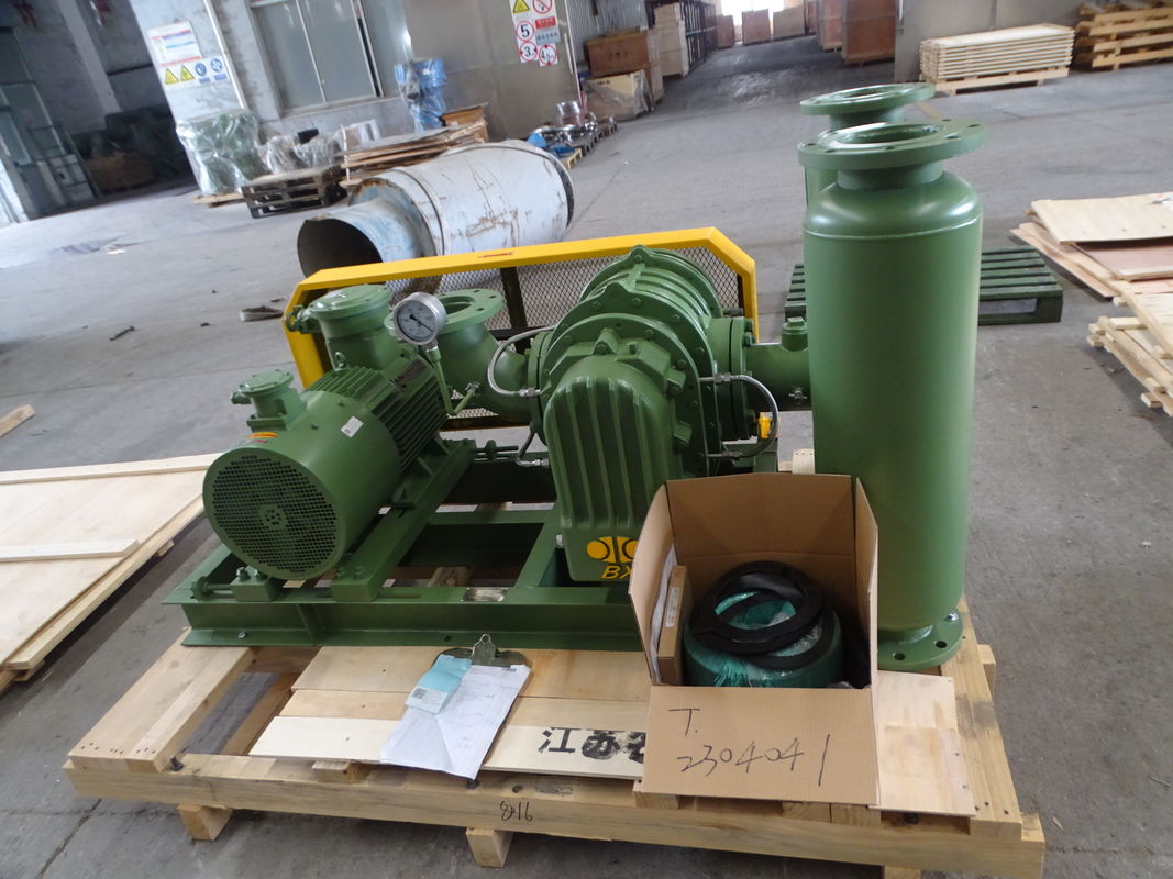 1500 rpm 10Kpa 2.67m3/min Tratamento térmico soprador de raízes com aço inoxidável