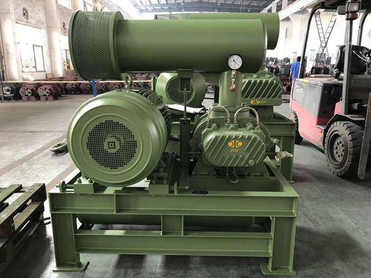 Ar Raízes Blower de lóbulo rotativo, 60-100KPA ventoinha de transporte pneumático de ar