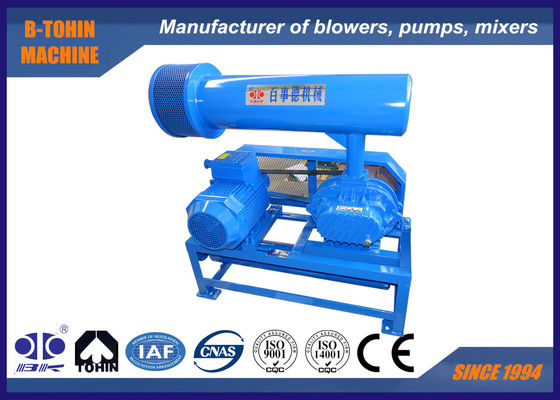 Soprador de Raízes Rotativo de Alta Pressão 10m³/Min 10kpa - 50 Kpa Tri Lobe Aerador Confiável para Alimentação de Papel de Impressora
